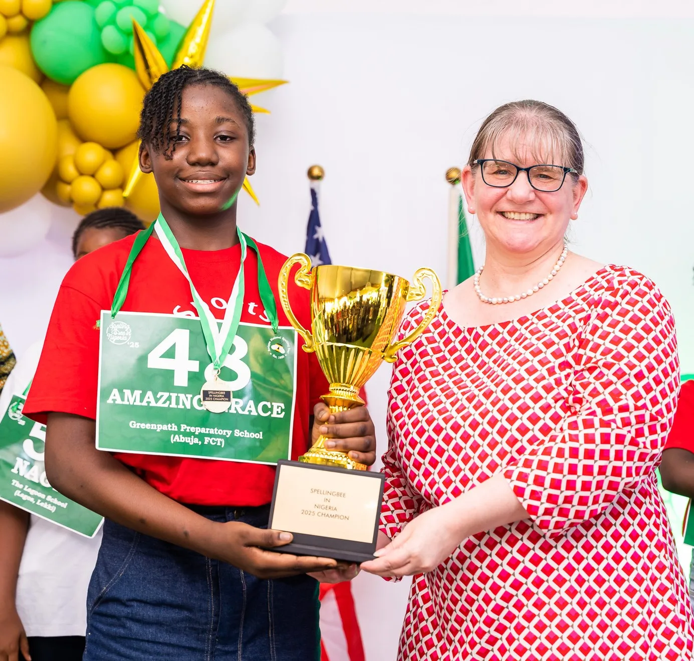 U.S. Consulate Hosts Inaugural Spellingbee In Nigeria Finals, Celebrates 11-Year-old Champion  