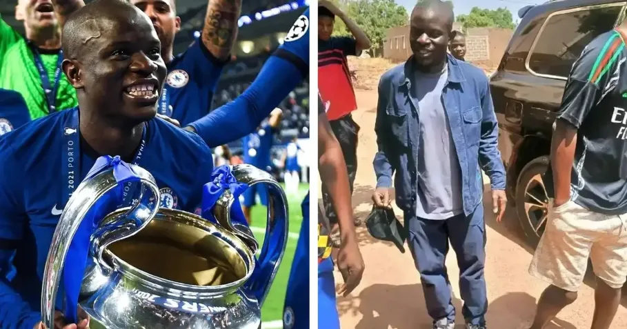 Between N'golo Kante In Mali And In Nigeria