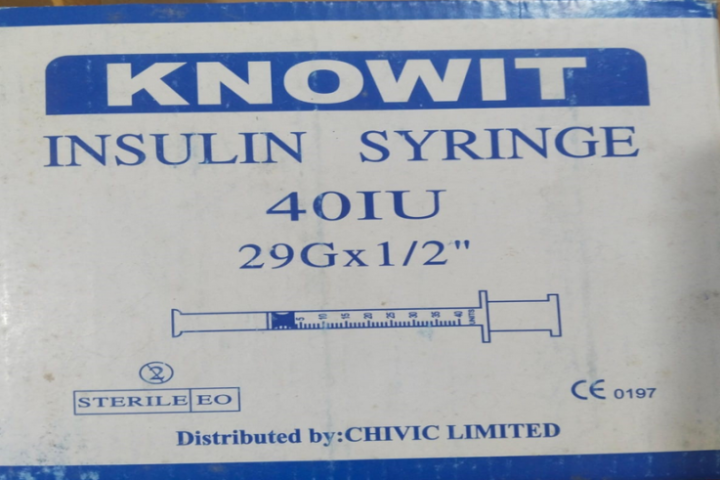 NAFDAC Alerts Nigerians About Fake Knowit Insulin Syringe In Circulation