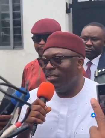 Video: Fubara Unable To Re-present 2025 Budget As Rivers Assembly Locks Him Out