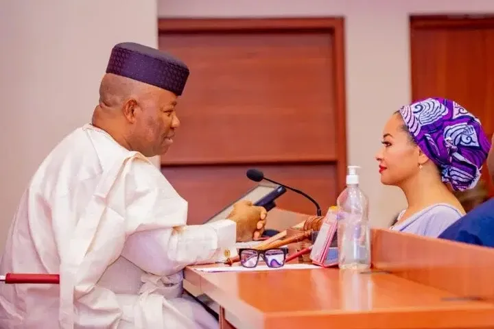 Senate Rejects Natasha's Sexual Harassment Petition Against Akpabio