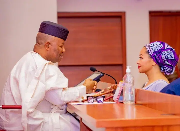 Senate Rejects Natasha's Sexual Harassment Petition Against Akpabio