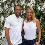 Tiger Woods and Vanessa Trump post love up pitcures