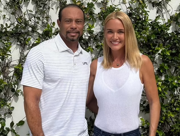 Tiger Woods and Vanessa Trump post love up pitcures